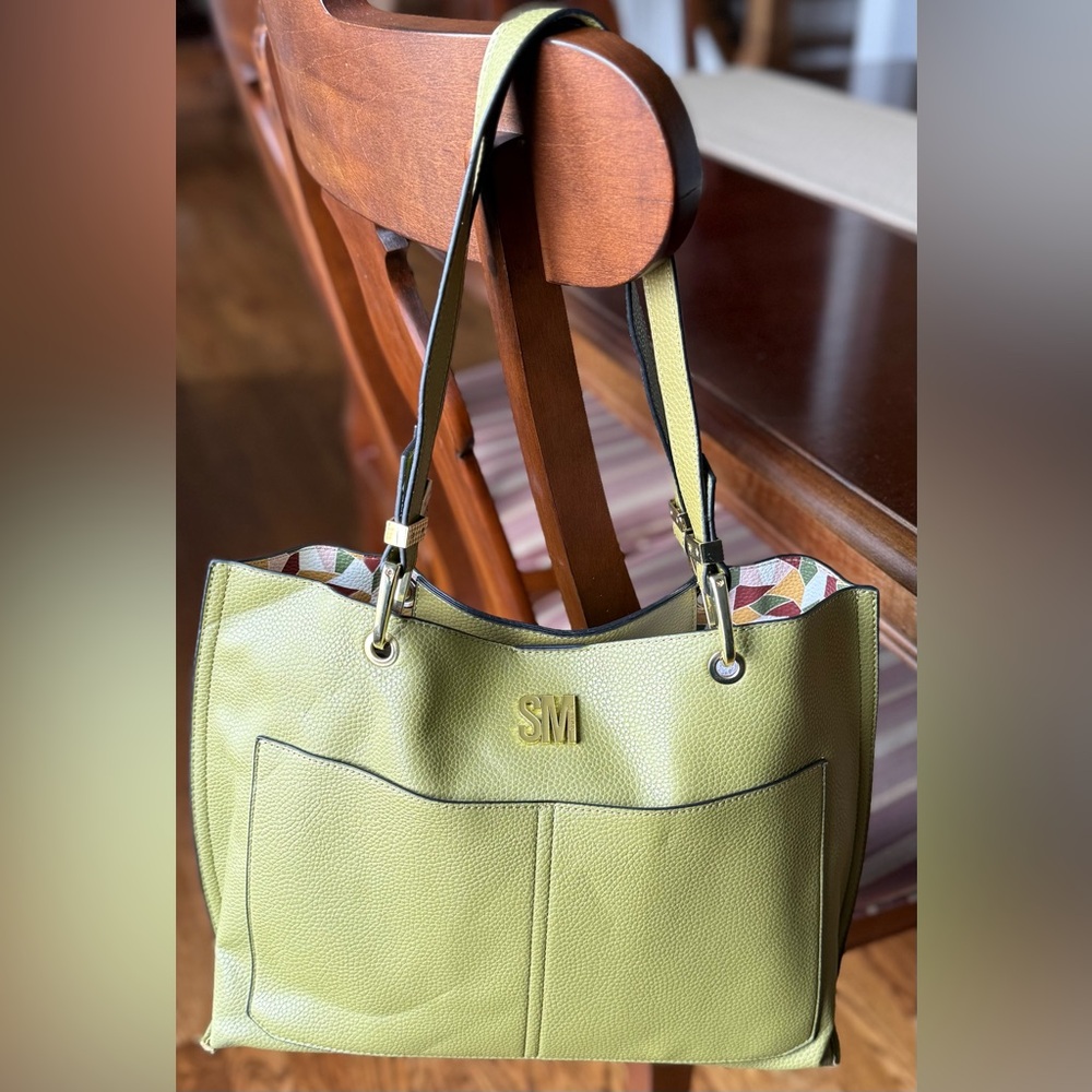 Steve Madden Olive Green BDonna Tote Bag